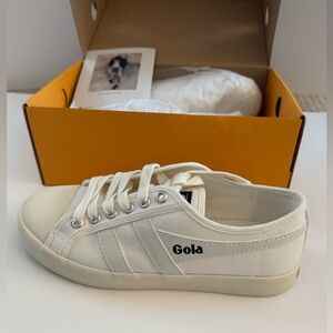 GOLA Coast white canvas sneaker size 37 / US 6